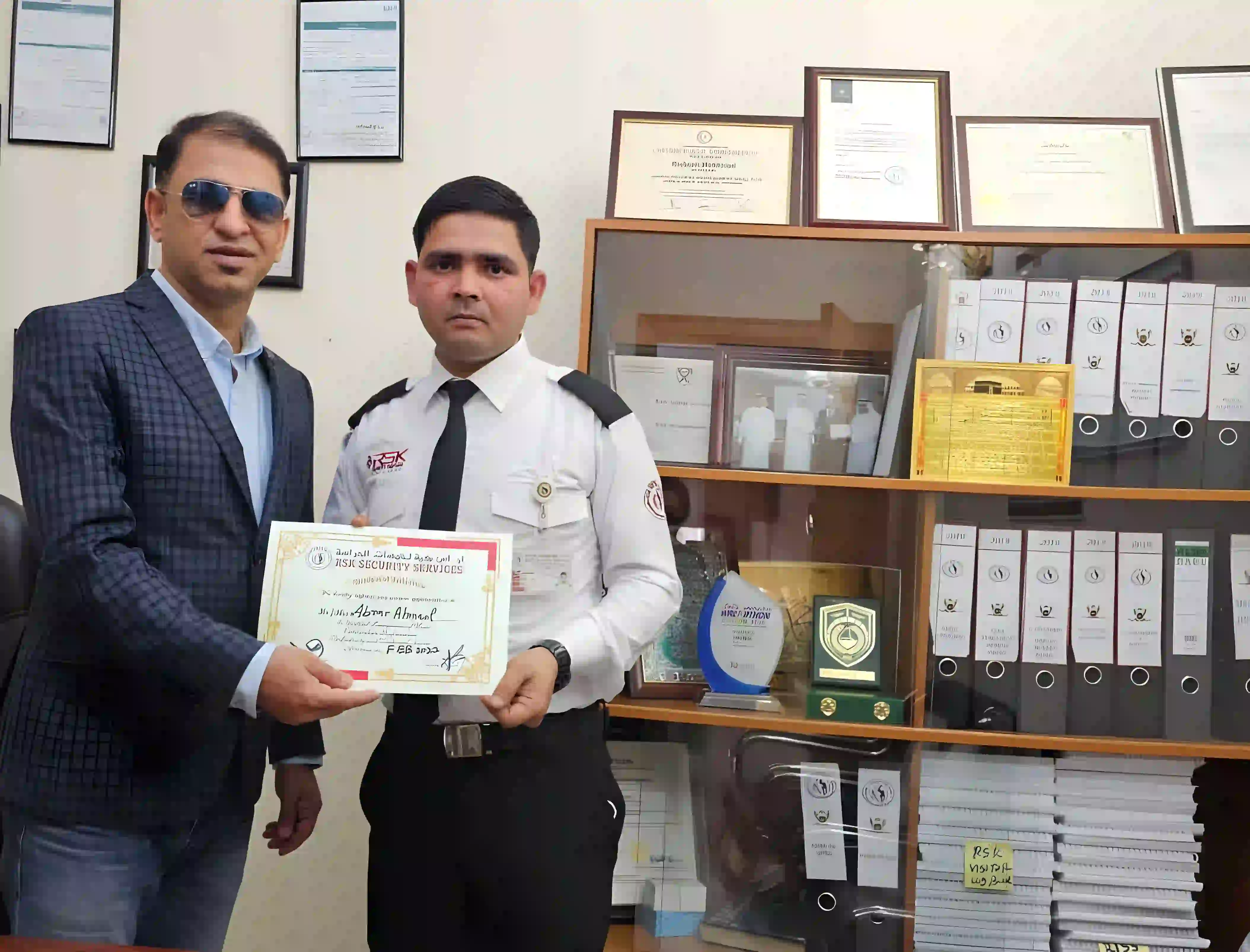 RSK Security Guard of the Month Award