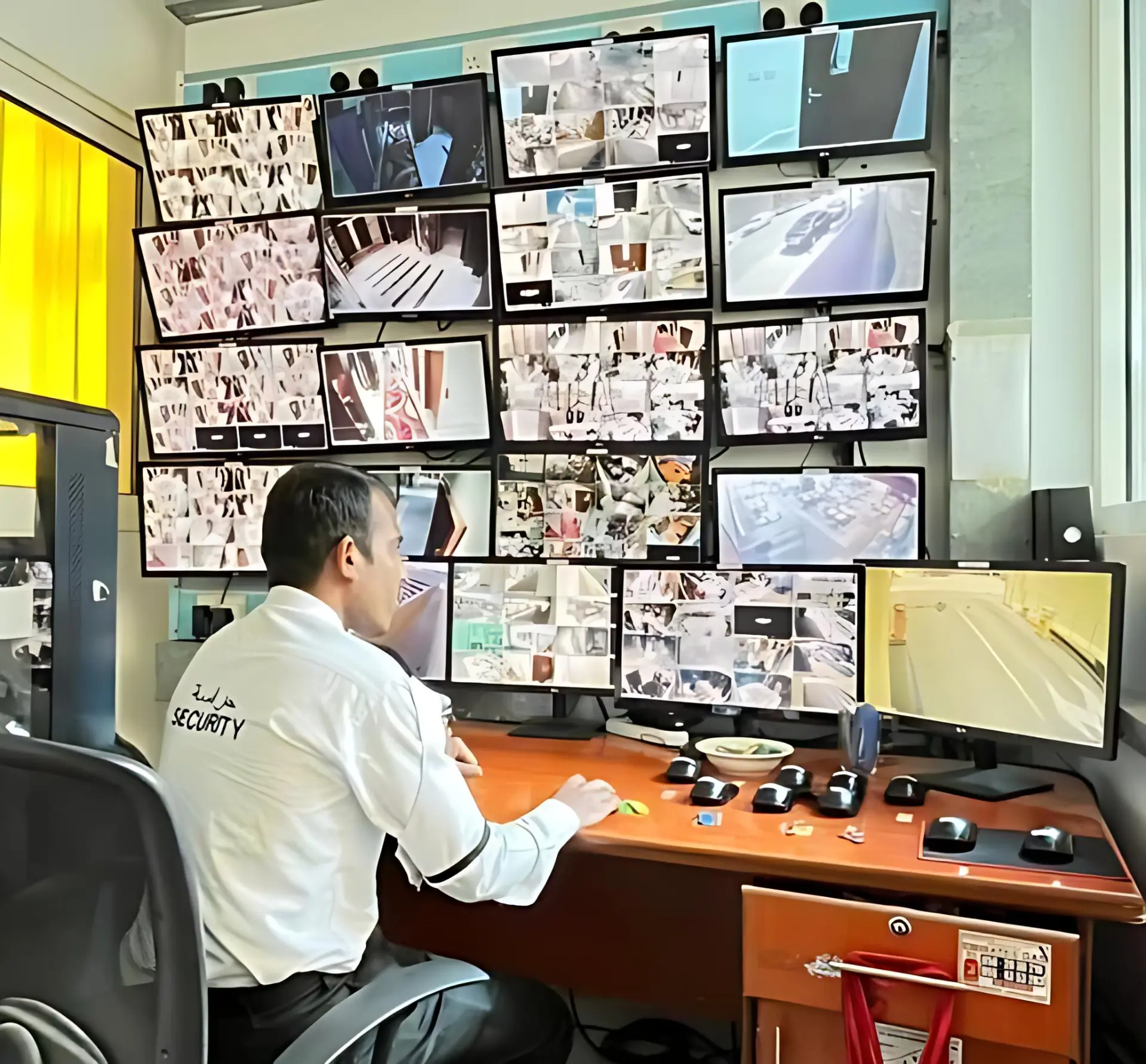 AI-powered CCTV surveillance system